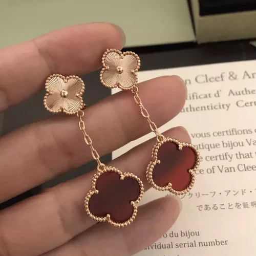 Replica Van Cleef & Arpels Earrings For Women #1311437 $34.00 USD for Wholesale