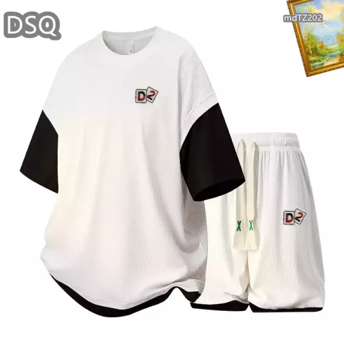 Dsquared Tracksuits Short Sleeved For Men #1315440