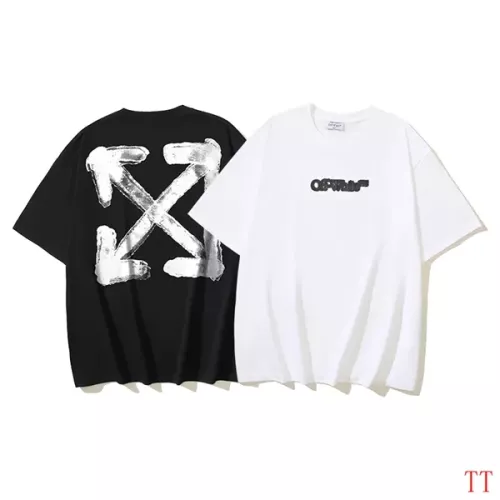 Replica Off-White T-Shirts Short Sleeved For Unisex #1316014 $29.00 USD for Wholesale