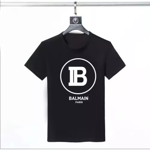 Replica Balmain T-Shirts Short Sleeved For Men #1316412 $23.00 USD for Wholesale