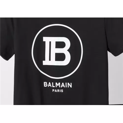 Replica Balmain T-Shirts Short Sleeved For Men #1316412 $23.00 USD for Wholesale
