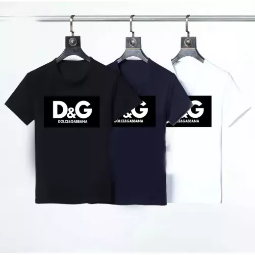 Replica Dolce & Gabbana D&G T-Shirts Short Sleeved For Men #1316538 $23.00 USD for Wholesale