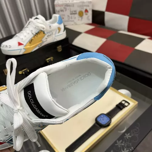 Replica Dolce & Gabbana D&G Casual Shoes For Women #1317849 $88.00 USD for Wholesale
