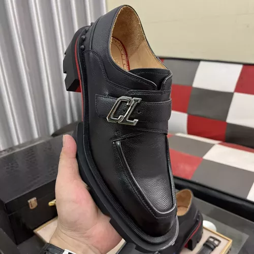 Replica Christian Louboutin Leather Shoes For Men #1317977 $140.00 USD for Wholesale