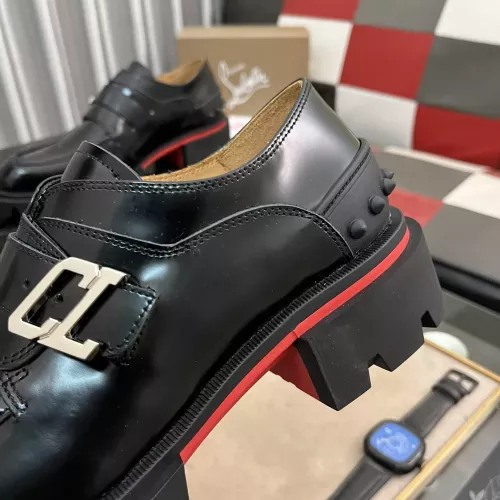 Replica Christian Louboutin Leather Shoes For Men #1317978 $140.00 USD for Wholesale