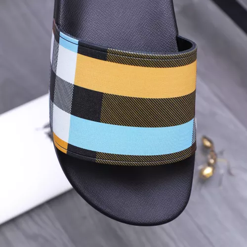 Replica Burberry Slippers For Men #1318100 $48.00 USD for Wholesale