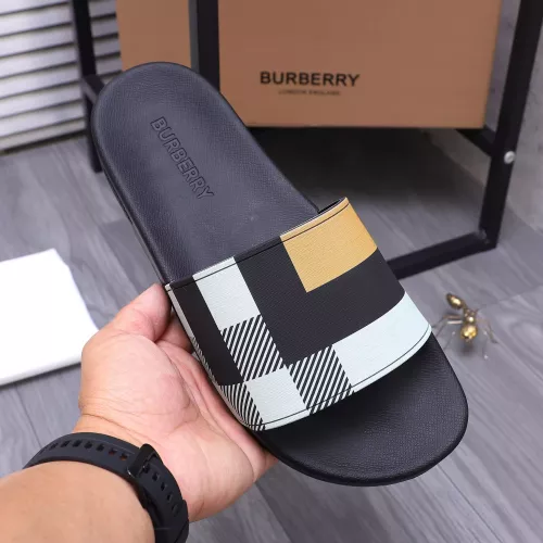 Replica Burberry Slippers For Men #1318102 $48.00 USD for Wholesale