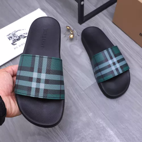 Replica Burberry Slippers For Men #1318108 $48.00 USD for Wholesale