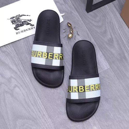 Replica Burberry Slippers For Men #1318110 $48.00 USD for Wholesale