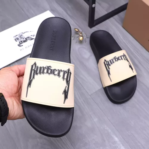 Replica Burberry Slippers For Men #1318112 $48.00 USD for Wholesale