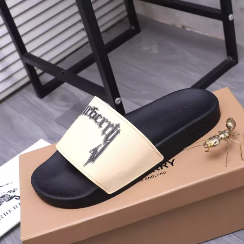 Replica Burberry Slippers For Men #1318112 $48.00 USD for Wholesale