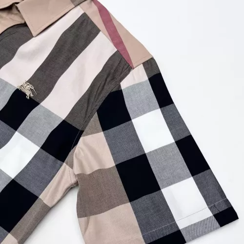 Replica Burberry Shirts Short Sleeved For Men #1318146 $45.00 USD for Wholesale