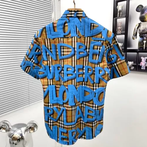 Replica Burberry Shirts Short Sleeved For Men #1318154 $48.00 USD for Wholesale
