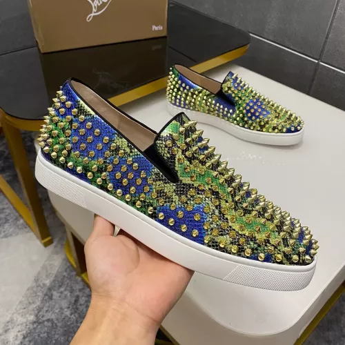 Replica Christian Louboutin Casual Shoes For Men #1318290 $88.00 USD for Wholesale