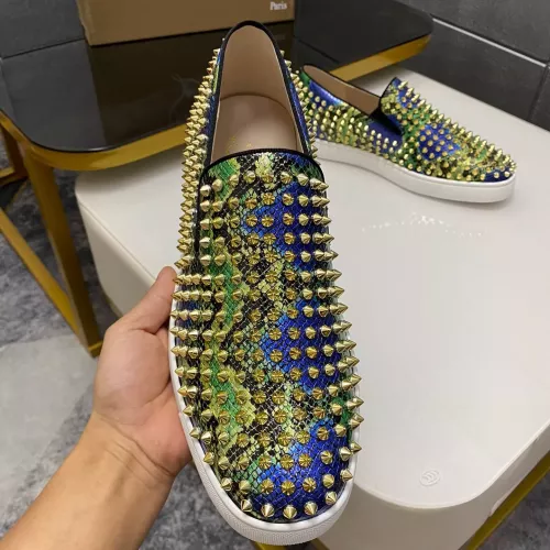 Replica Christian Louboutin Casual Shoes For Men #1318290 $88.00 USD for Wholesale
