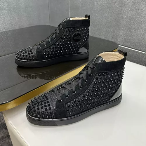 Christian Louboutin High Top Shoes For Men #1318304