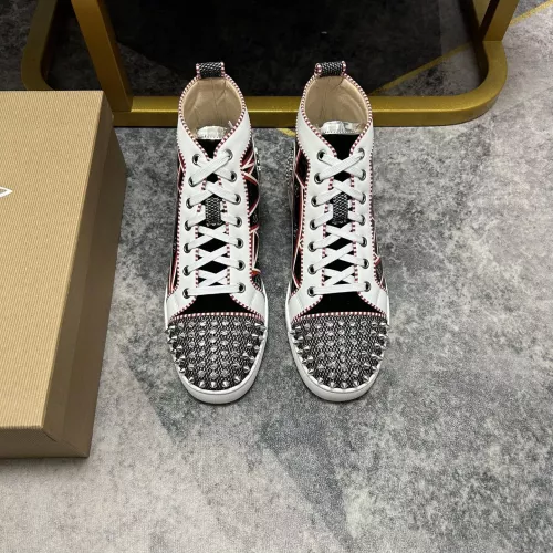 Replica Christian Louboutin High Top Shoes For Men #1318306 $96.00 USD for Wholesale