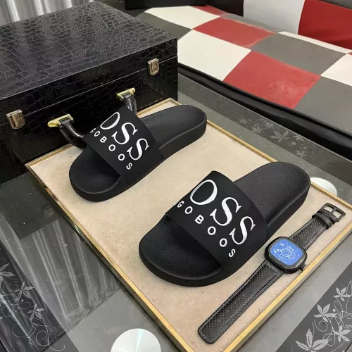 Replica Boss Slippers For Men #1318787 $45.00 USD for Wholesale