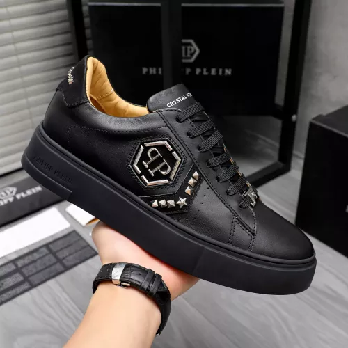 Replica Philipp Plein PP Casual Shoes For Men #1318855 $105.00 USD for Wholesale