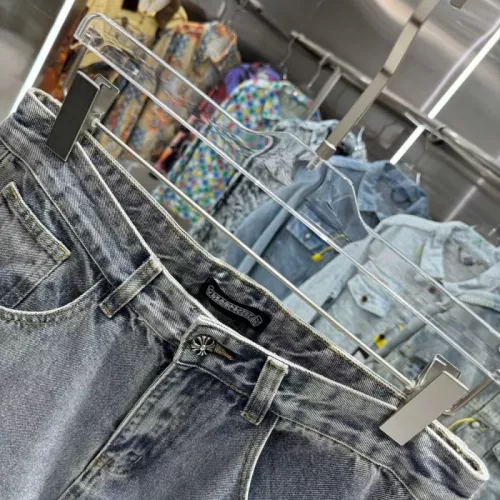 Replica Chrome Hearts Jeans For Unisex #1318963 $52.00 USD for Wholesale