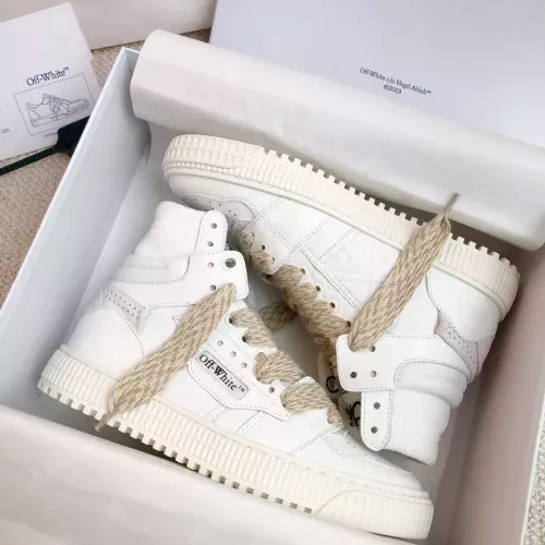 Replica Off-White High Tops Shoes For Men #1319151 $112.00 USD for Wholesale
