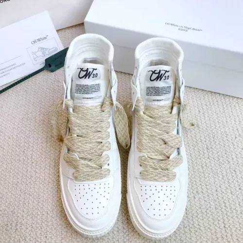 Replica Off-White High Tops Shoes For Men #1319151 $112.00 USD for Wholesale
