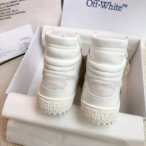 Replica Off-White High Tops Shoes For Men #1319151 $112.00 USD for Wholesale