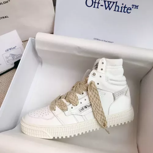 Replica Off-White High Tops Shoes For Women #1319152 $112.00 USD for Wholesale