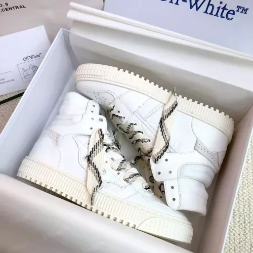 Replica Off-White High Tops Shoes For Men #1319155 $112.00 USD for Wholesale