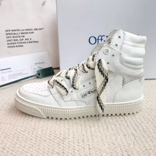 Replica Off-White High Tops Shoes For Women #1319156 $112.00 USD for Wholesale