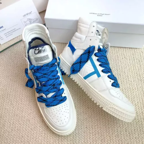 Replica Off-White High Tops Shoes For Men #1319157 $112.00 USD for Wholesale