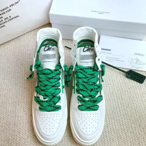 Replica Off-White High Tops Shoes For Women #1319160 $112.00 USD for Wholesale