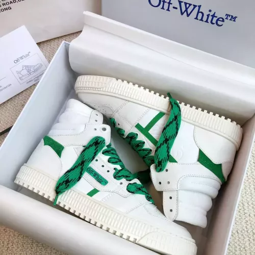 Replica Off-White High Tops Shoes For Women #1319160 $112.00 USD for Wholesale