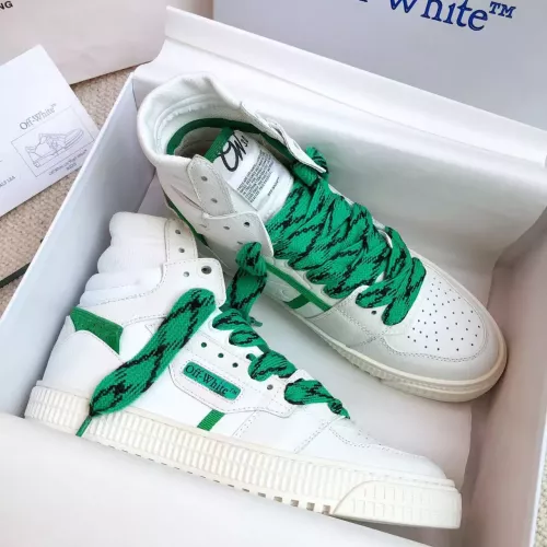 Replica Off-White High Tops Shoes For Women #1319160 $112.00 USD for Wholesale