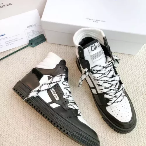 Replica Off-White High Tops Shoes For Men #1319161 $112.00 USD for Wholesale