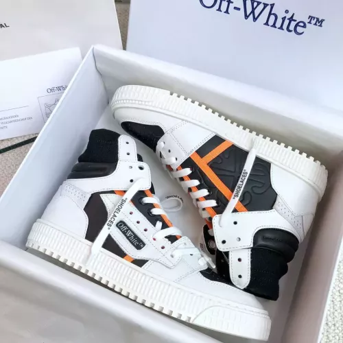 Replica Off-White High Tops Shoes For Women #1319165 $112.00 USD for Wholesale