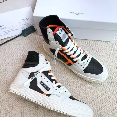 Replica Off-White High Tops Shoes For Women #1319165 $112.00 USD for Wholesale