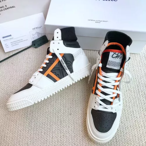 Replica Off-White High Tops Shoes For Women #1319165 $112.00 USD for Wholesale
