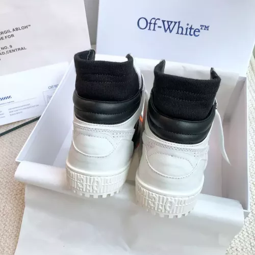 Replica Off-White High Tops Shoes For Women #1319165 $112.00 USD for Wholesale