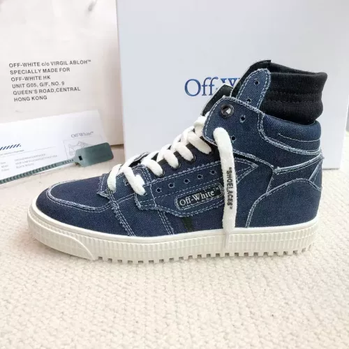 Replica Off-White High Tops Shoes For Women #1319167 $112.00 USD for Wholesale