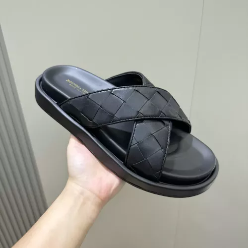 Replica Bottega Veneta BV Slippers For Men #1319433 $60.00 USD for Wholesale