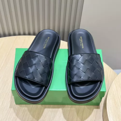 Replica Bottega Veneta BV Slippers For Men #1319435 $60.00 USD for Wholesale