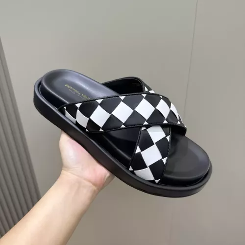 Replica Bottega Veneta BV Slippers For Men #1319436 $60.00 USD for Wholesale