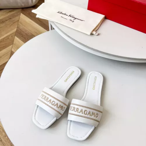 Replica Salvatore Ferragamo Slippers For Women #1319609 $82.00 USD for Wholesale
