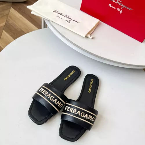 Replica Salvatore Ferragamo Slippers For Women #1319620 $82.00 USD for Wholesale
