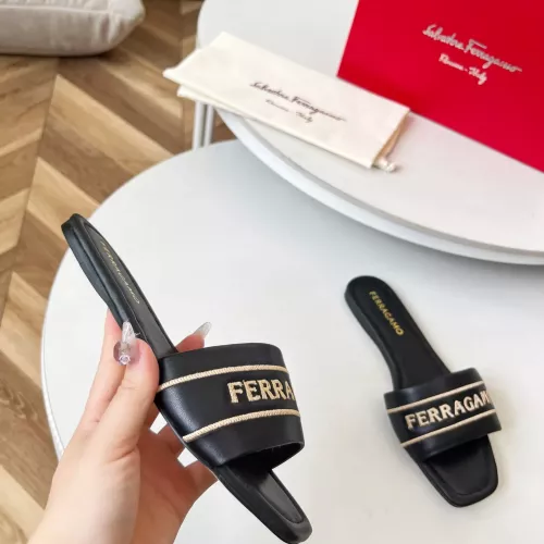 Replica Salvatore Ferragamo Slippers For Women #1319620 $82.00 USD for Wholesale