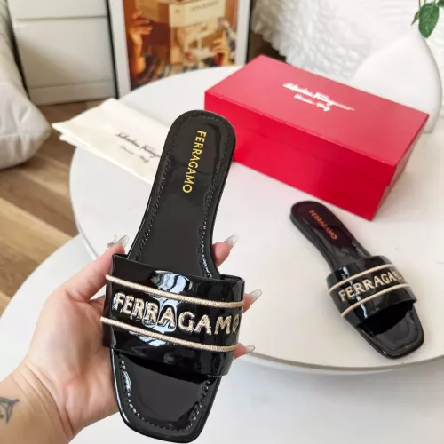 Replica Salvatore Ferragamo Slippers For Women #1319631 $82.00 USD for Wholesale