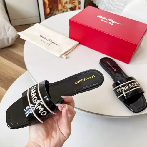 Replica Salvatore Ferragamo Slippers For Women #1319631 $82.00 USD for Wholesale