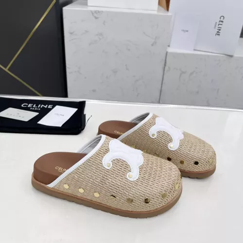 Replica Celine Slippers For Women #1319934 $85.00 USD for Wholesale