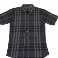 $45.00 USD Burberry Shirts Short Sleeved For Men #1318129